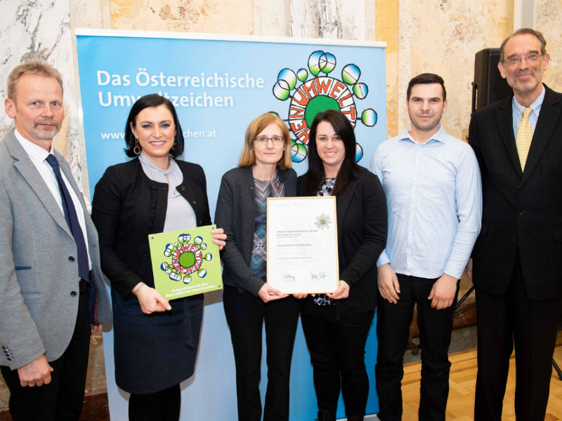Umweltzeichen Gruppenfoto