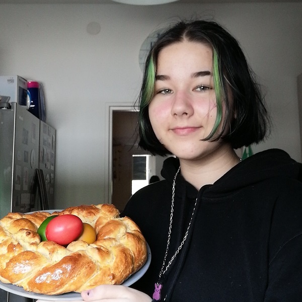 Foto mit Oberreiter Vanessa 4hlw Osterkranz