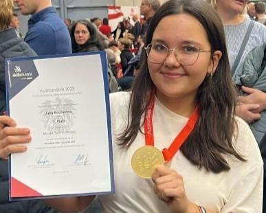 Gewinnerin der Goldmedaille: Julia Kaufmann